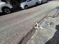 Πάτρα: Έπεσαν μάρμαρα στην Αρόη- ΦΩΤΟ