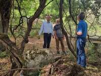 Στα Καλάβρυτα Π. Σακελλαρόπουλος και Θ. ...