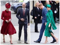 Κοντράστ: Στα πράσινα η Μέγκαν, στα κόκκ...