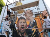 Μουντιάλ 2022, Μέσι: Το πρώτο graffiti σ...