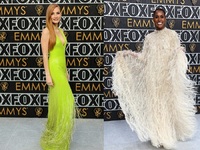 Θαυμάσαμε lime και αστραφτερά κρόσσια στ...