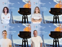 Η Ολυμπιακή Φλόγα στη Γέφυρα Ρίου - Αντι...