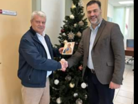 Συνάντηση με τον πρόεδρο του Ελληνικού Α...