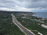 Η κυκλοφορία στο νέο άξονα Πατρών - Πύργ...