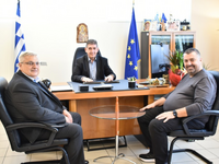 Συνάντηση Δημάρχου Δυτικής Αχαΐας Αλεξόπ...