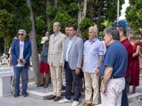 Ο Πέτρος Ψωμάς και αντιπροσωπεία του σπιράλ στο Πίροτ της Σερβίας