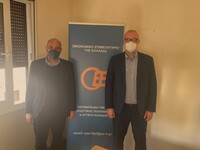 Ο Ι. Φωτήλας συνάντησε τον Πρόεδρο του Ο...