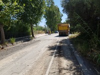 Πάτρα: Πέφτει άσφαλτος στον "καρόδρ...