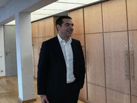 Έφτασε στην Ηλεία ο Αλέξης Τσίπρας - Ποι...