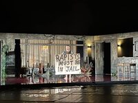 Δημήτρης Λιγνάδης: Πανό καλλιτεχνών στο ...