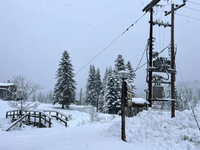 Εντυπωσιακές εικόνες από το χιονισμένο Περτούλι 