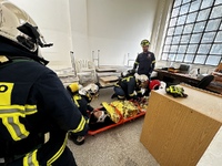 Αίγιο - Άσκηση: Σεισμός με εγκλωβισμένου...