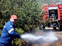 Αχαΐα: Μεγάλη φωτιά στο Μαζαράκι – Επί π...