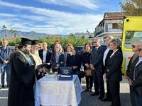 Νέο ασθενοφόρο παραδόθηκε στο ΕΚΑΒ Μεσολογγίου