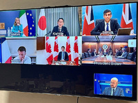 Οι ηγέτες της G7 καταδικάζουν την επίθεσ...