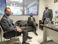 Πάτρα: Στα εγκαίνια των νέων γραφείων τη...