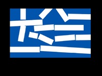 Η σημαία με σπασμένες λωρίδες από το des...