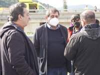 Στο μπλόκο των αγροτών της Αιγιάλειας πα...