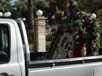 Αίγιο: Η εικόνα της Παναγίας Τρυπητής στ...