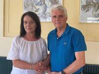 Σπύρος Μυλωνάς: To αντίο στην Ελένη Δημη...