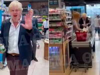 Μπόρις Τζόνσον: Ψωνίζει μόνος του σε σού...