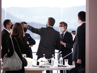 Ιδιωτική επίσκεψη του ζεύγους Μακρόν στη...