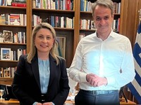 Η Χριστίνα Αλεξοπούλου συναντήθηκε με το...