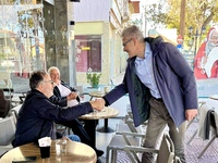 Ο Άγγελος Τσιγκρής στο Διακοπτό, για ευχ...