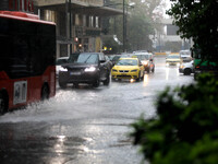 Κακοκαιρία Daniel: Κλειστοί δρόμοι στην Αθήνα