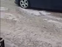 Κακοκαιρία στην Πάτρα: Οι δρόμοι της Περ...