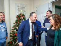 Συμβολικές επισκέψεις του Θέμη Μπάκα στο...