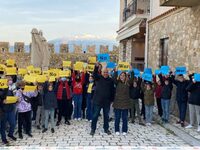 Ναύπακτος: Μαθητές από όλη την Ευρώπη έσ...