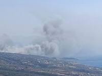 Φωτιά στη Λακωνία: Καλύτερη η εικόνα του...