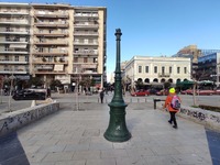 Πάτρα: Πού πήγε ο φανοστάτης της πλατεία...