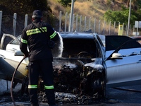 "Λαμπάδιασε" αυτοκίνητο στη Ν....