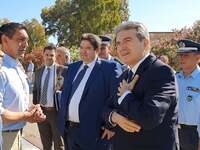 Σύσκεψη Μ. Χρυσοχοΐδη με αστυνομικούς στ...