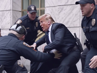 «Τρέξε Τραμπ, τρέξε» - Σάλος με τις φωτο...