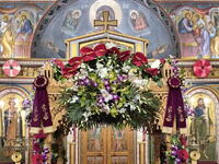 Αγία Ειρήνη Ριγανοκάμπου: Ο στολισμός το...