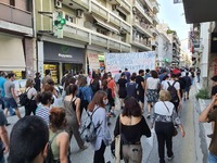 Πάτρα: Πορεία κατά του εργατικού νομοσχε...