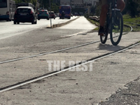 Πάτρα: Κι άλλο ατύχημα στον ποδηλατόδρομ...