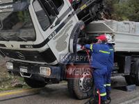 Καλάβρυτα: Πυρκαγιά σε φορτηγό κοντά στο...