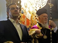 Iστορική επίσκεψη στη Χάλκη του Αλέξη Τσ...