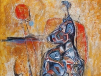 Ζωγραφικό έργο της Γεωργίας Παράσχη Σκού...