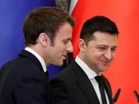 Ζελένσκι-Μακρόν: Επικοινωνία για τη νέα ...