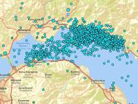 1.500 σεισμοί σε δύο μήνες στον δυτικό Κ...