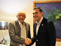 Τσίπρας: Συνάντηση με Λούλα στη Βραζιλία