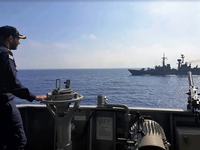 Oruc Reis: Έβαλε πλώρη για Ρόδο και Καστελόριζο