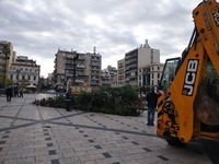 Πάτρα: Ξεκίνησε να στήνεται το χριστουγε...