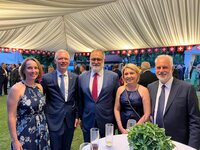 Προσκεκλημένη στην Ελβετική Πρεσβεία η Χ...