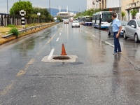 Ξηλώθηκαν φρεάτια κι έπεσαν δένδρα στη &...